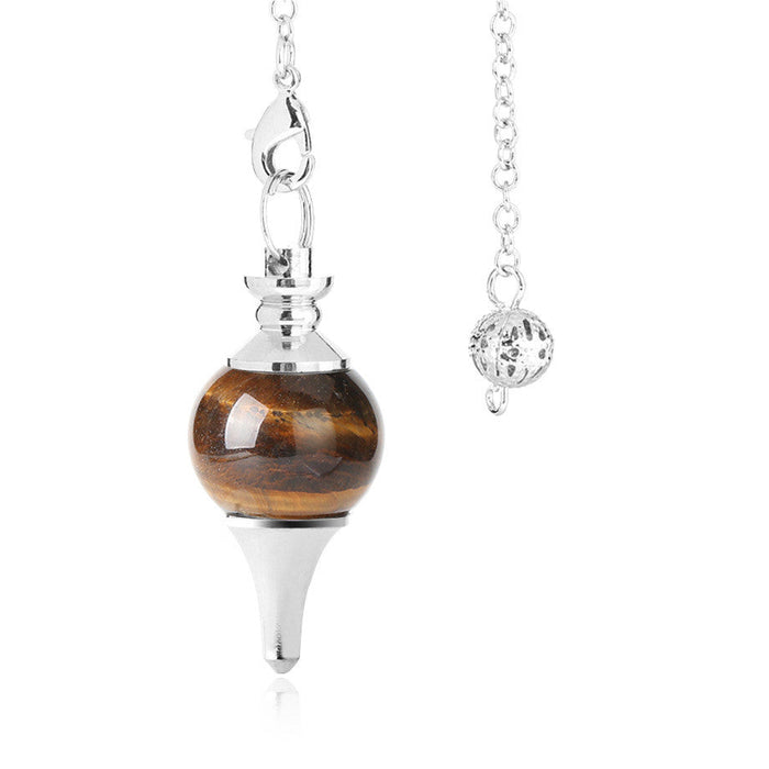 Tiger Eye Bead Divination Pendulum