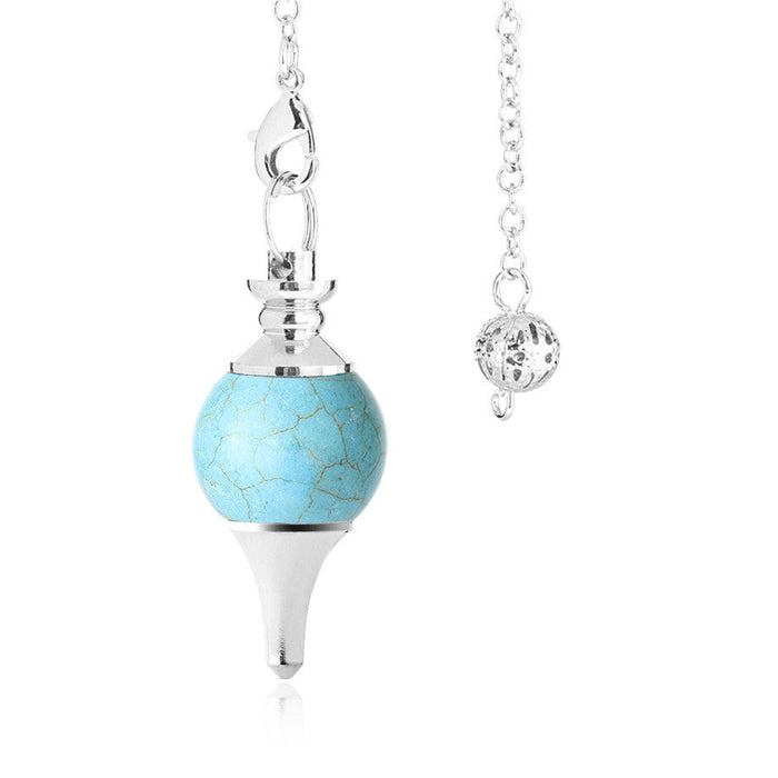 Turquoise Bead Divination Pendulum