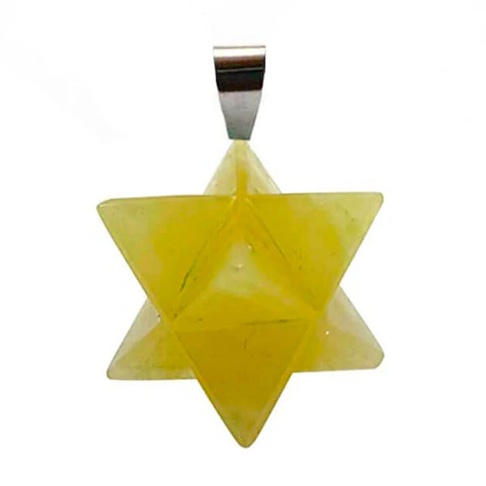 Citrine Merkaba Pendant