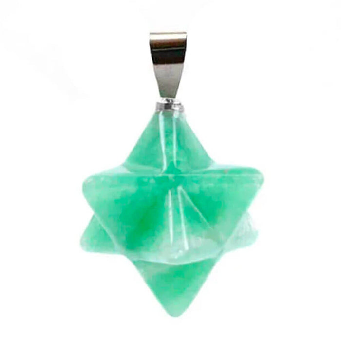Green Aventurine Merkaba Pendant