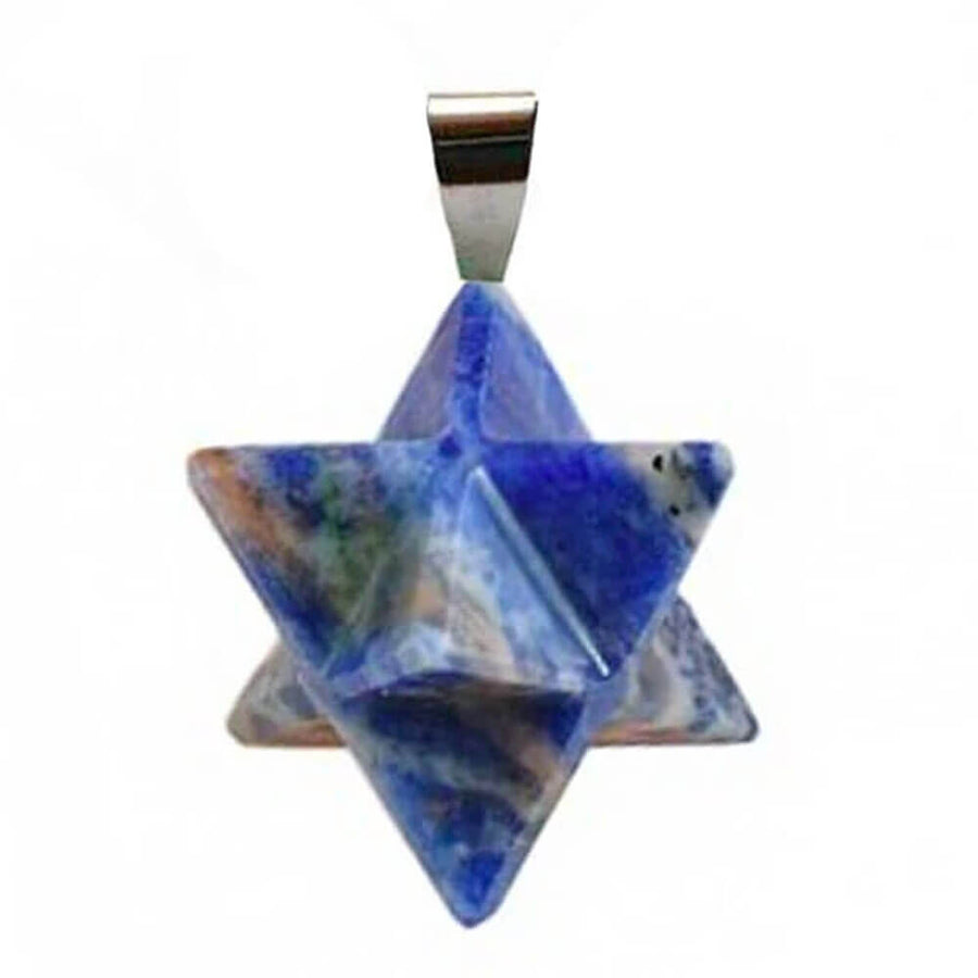 Sodalite Merkaba Pendant