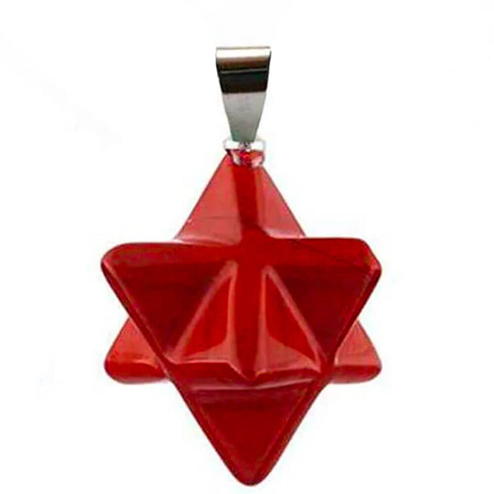 Red Jasper Merkaba Pendant
