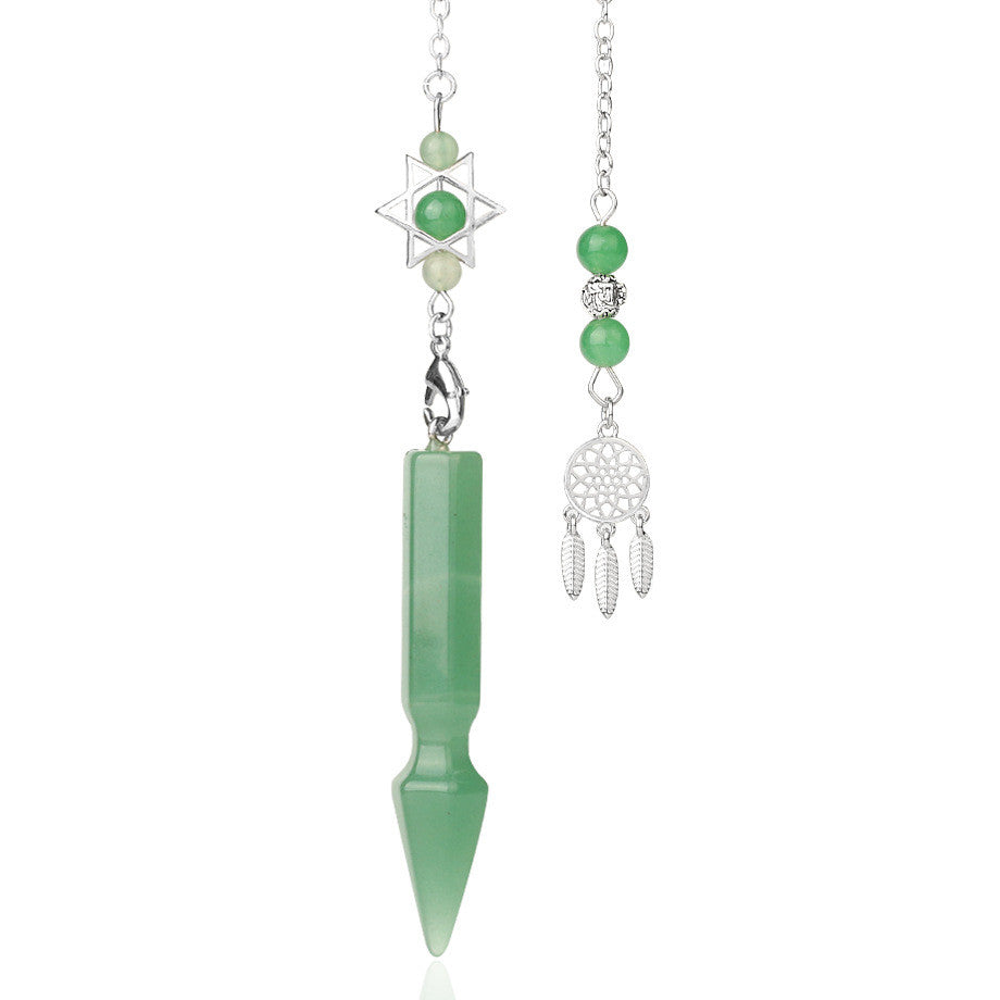 Green Aventurine Egyptian Divination Pendulum