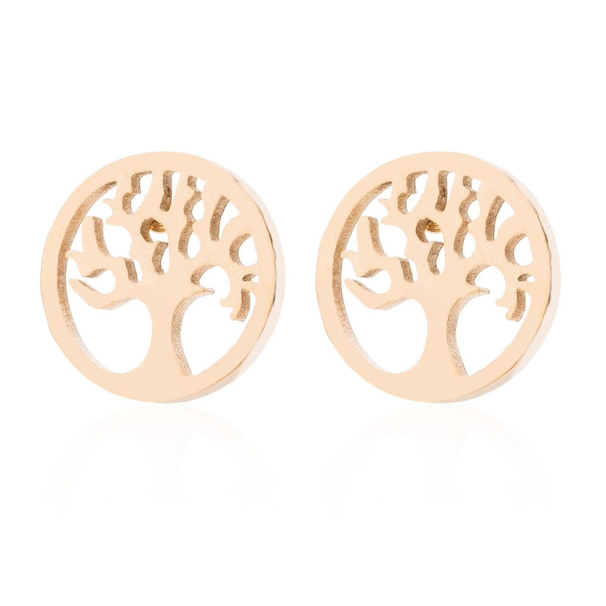 Gold Tree of Life Earrings