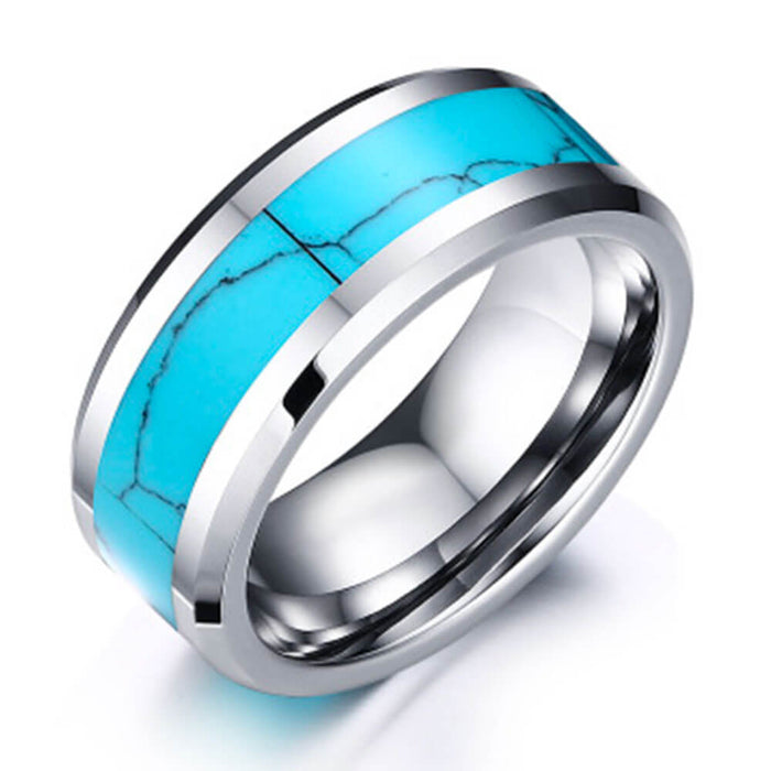Bohemian Band Turquoise Ring