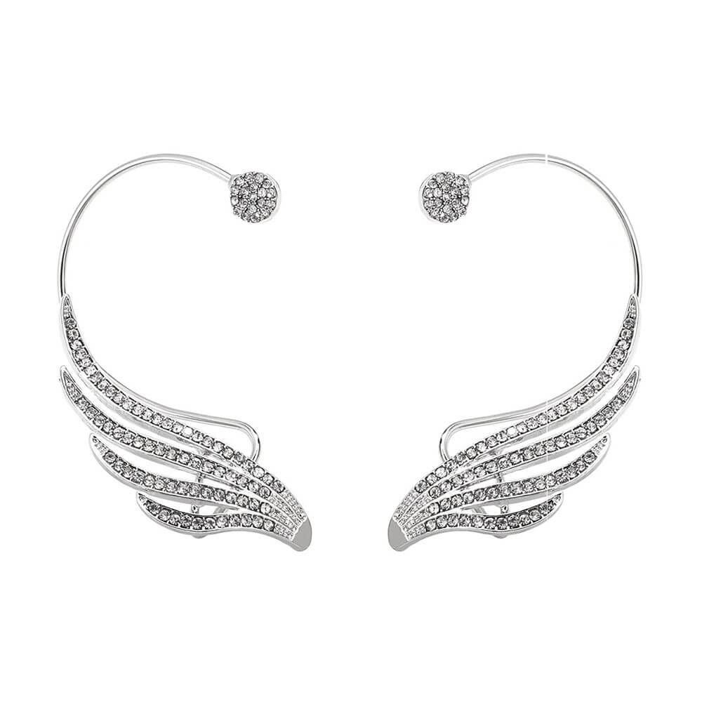 Angel Wings Cuff Earrings