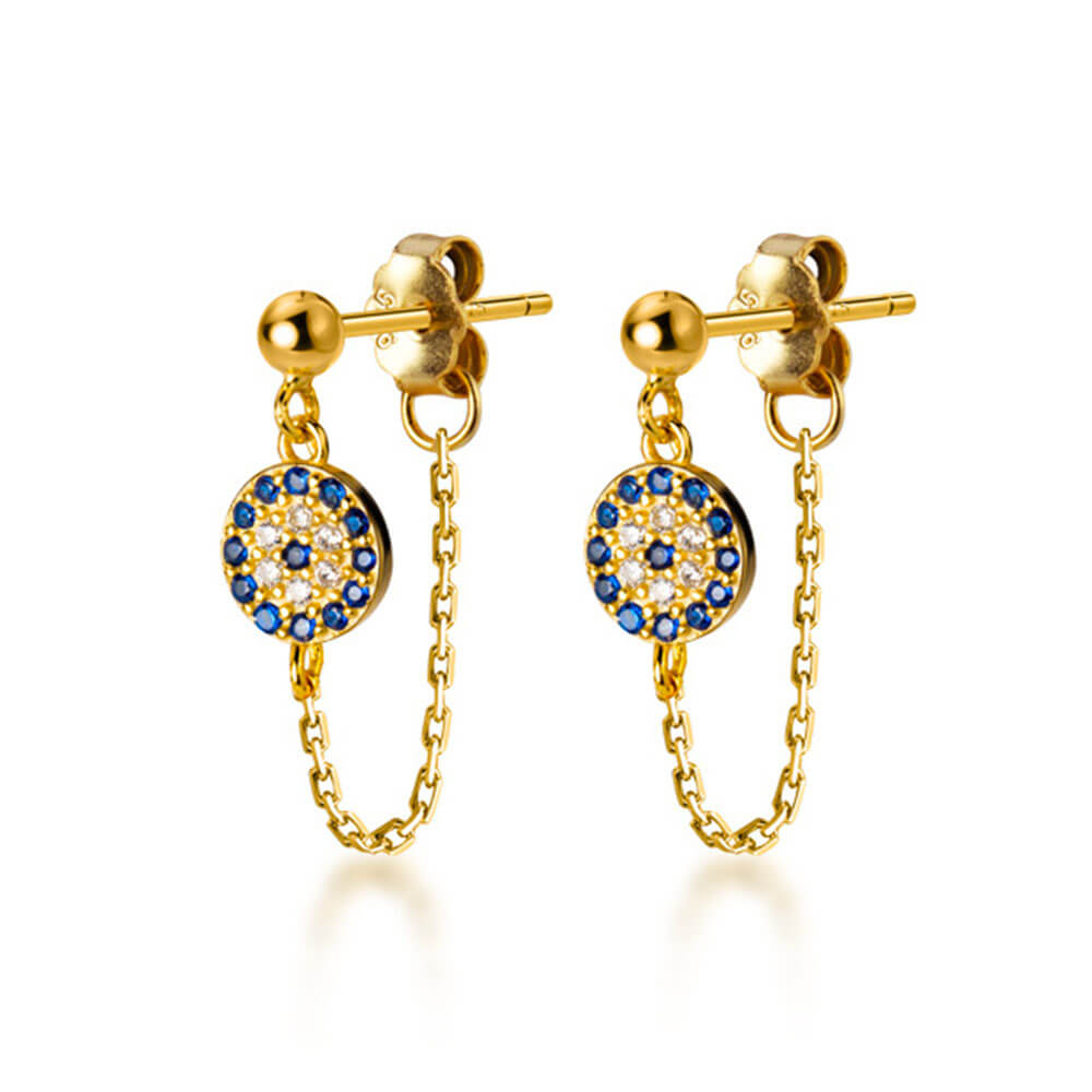 Turkish Evil Eye Earrings