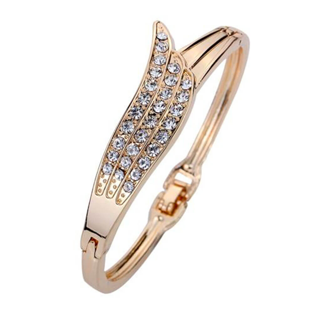 Gold Angel Wing Bracelet