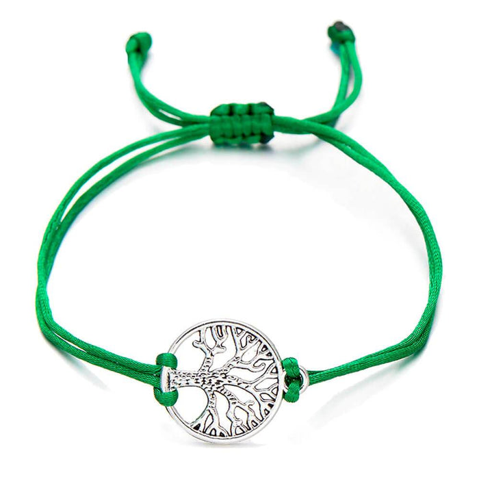 Green Tree of Life Women's Bracelet