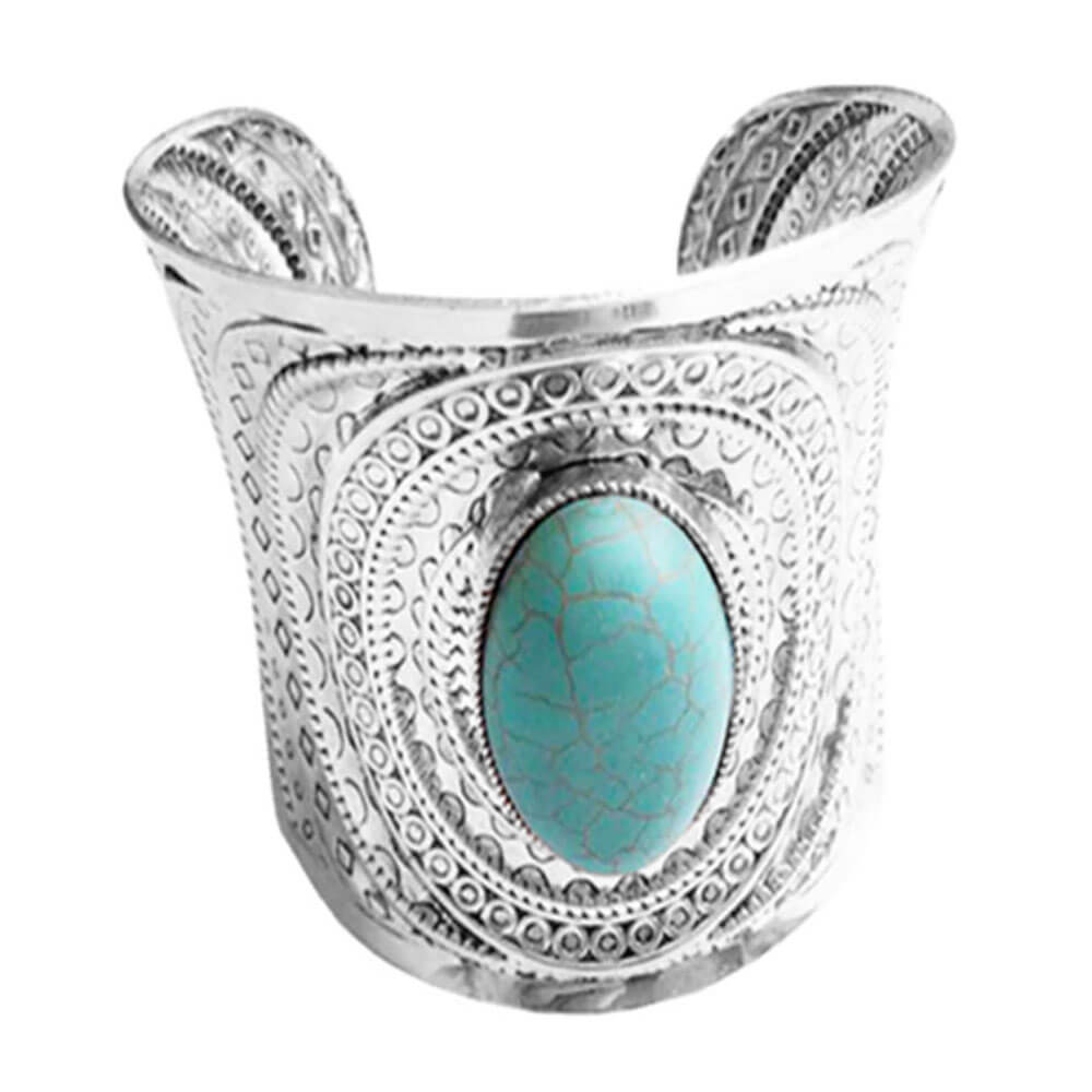 Turquoise Adjustable Cuff Bracelet