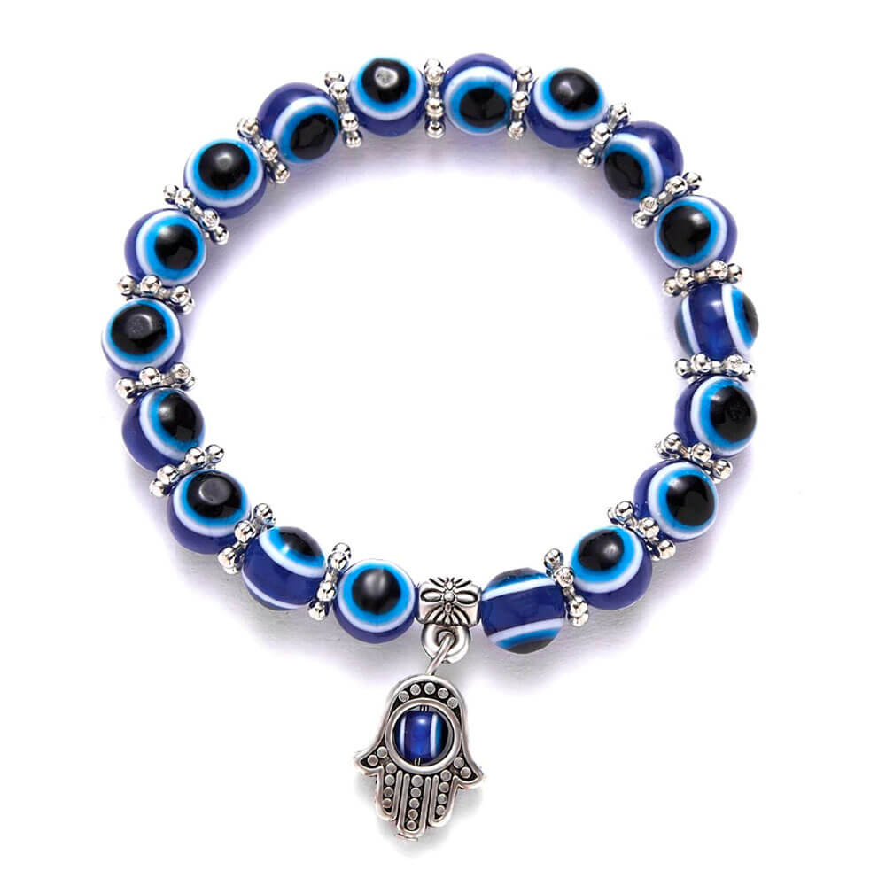 Hand of Fatima Greek Evil Eye Bracelet