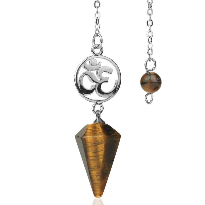 Tiger Eye Aum Divination Pendulum