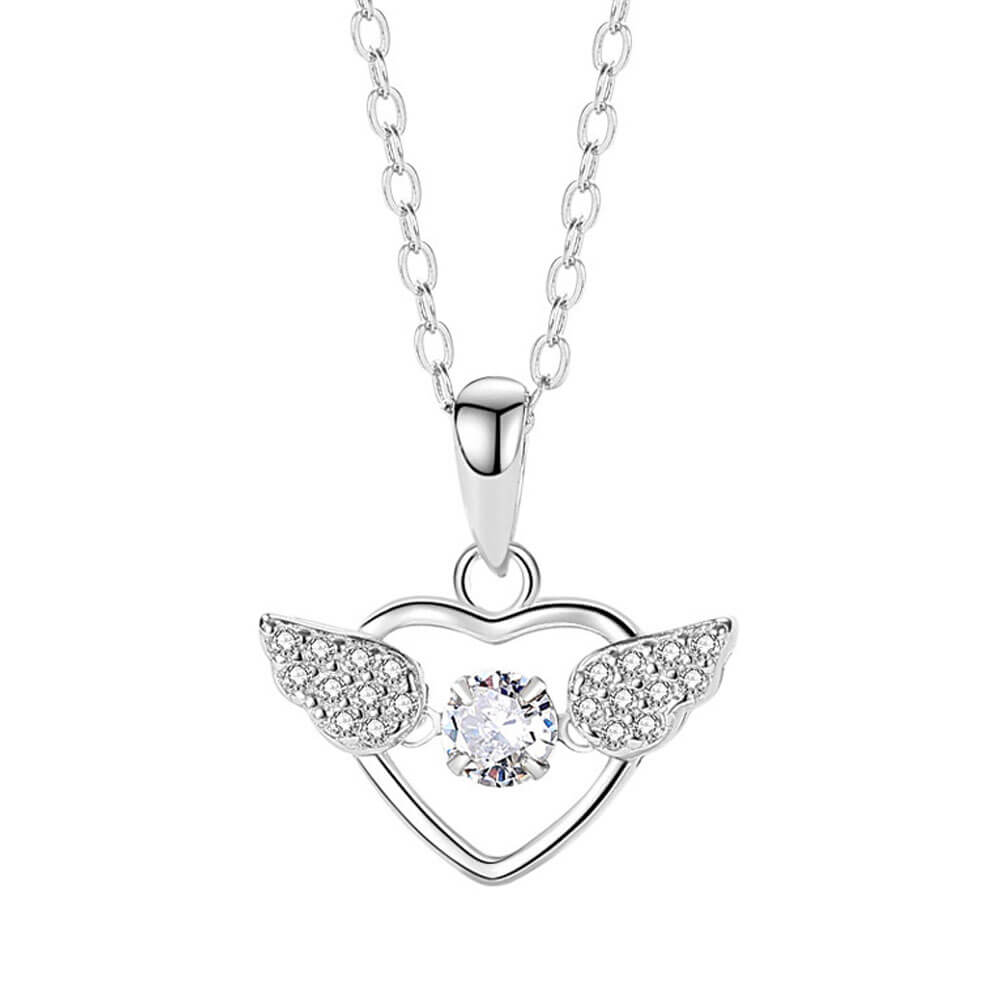 Pure Angel Wings Pendant Necklace