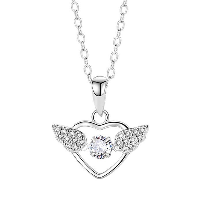 Pure Angel Wings Pendant Necklace