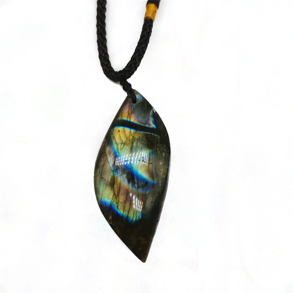 Labradorite Stone Pendant Necklace