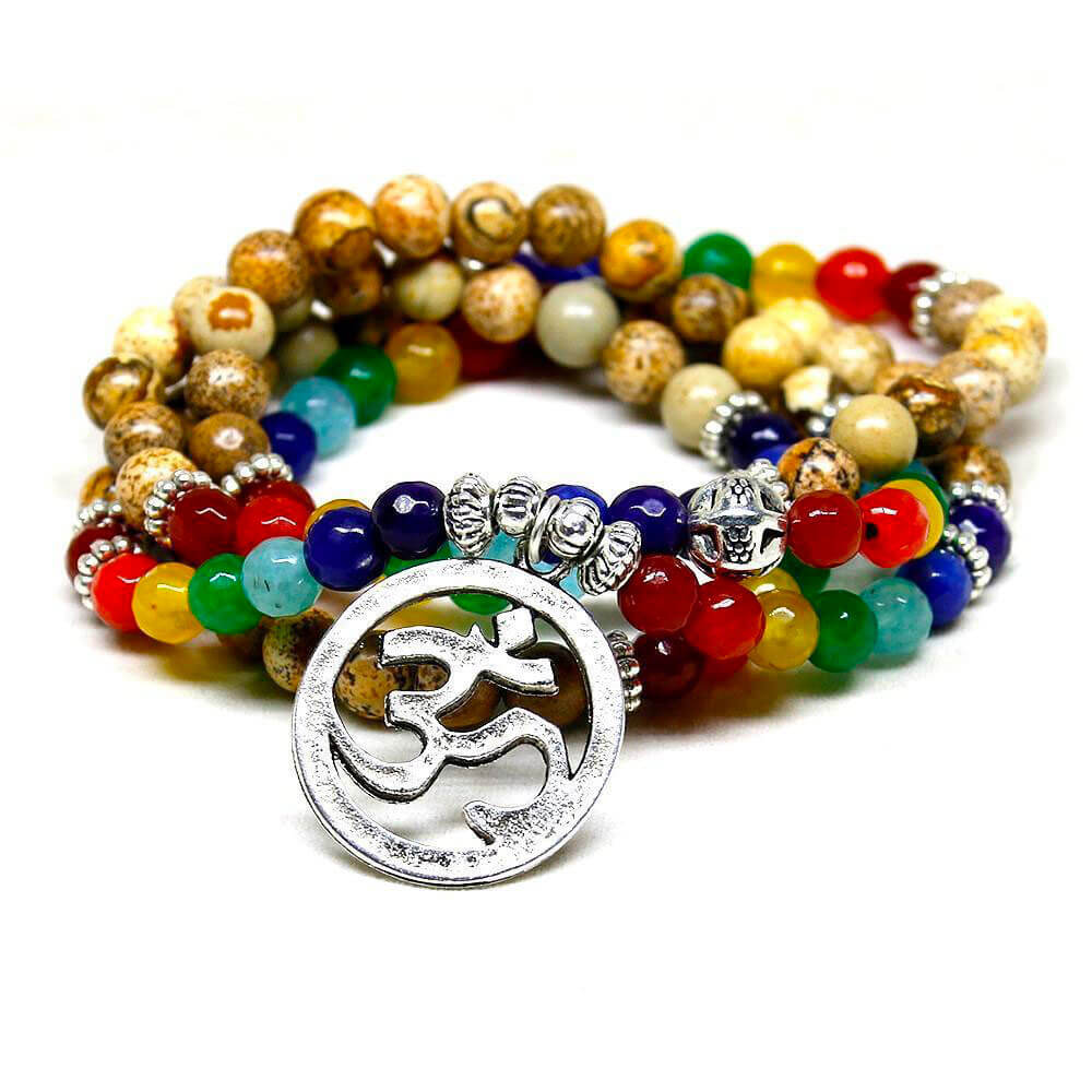 7 Chakras Tibetan Mala