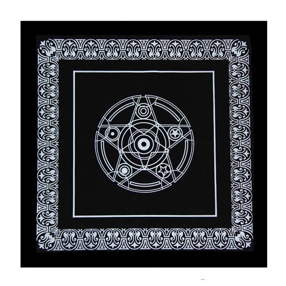 Esoteric Pentacle Tarot and Divination Mat