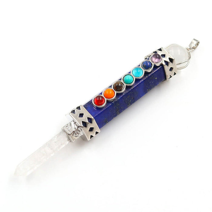 Lapis Lazuli 7 Chakras Pendant