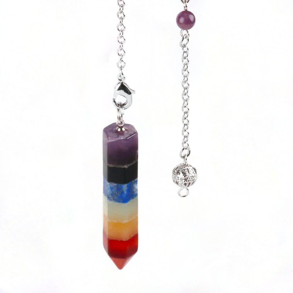 Chakra Column Egyptian Divination Pendulum