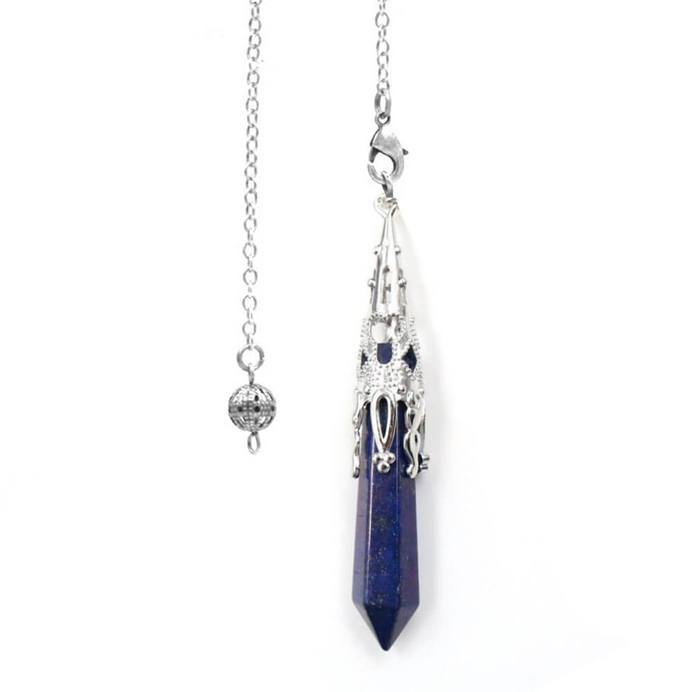 Hexagonal Lapis Lazuli Divination Pendulum II