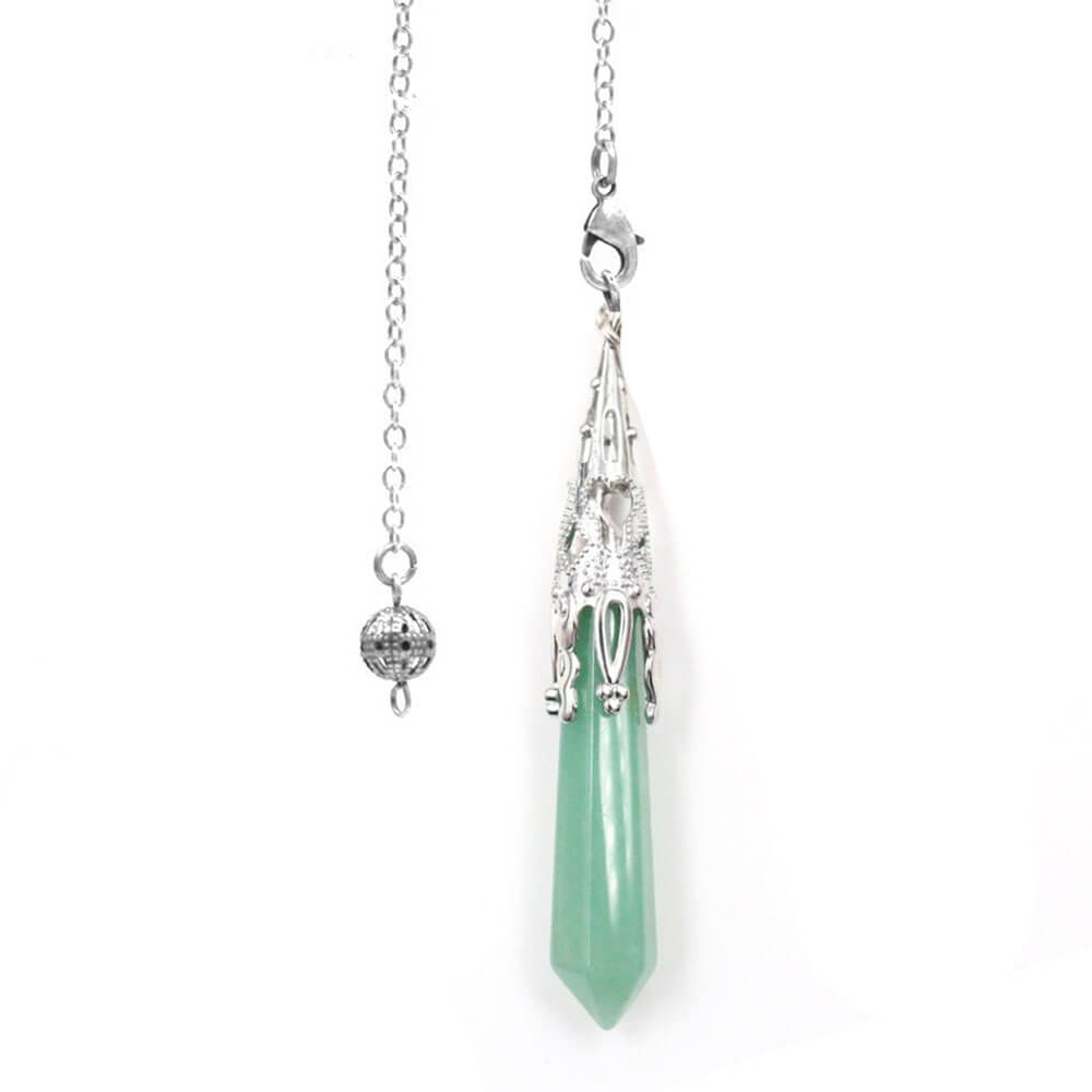 Green Aventurine Cone Divination Pendulum