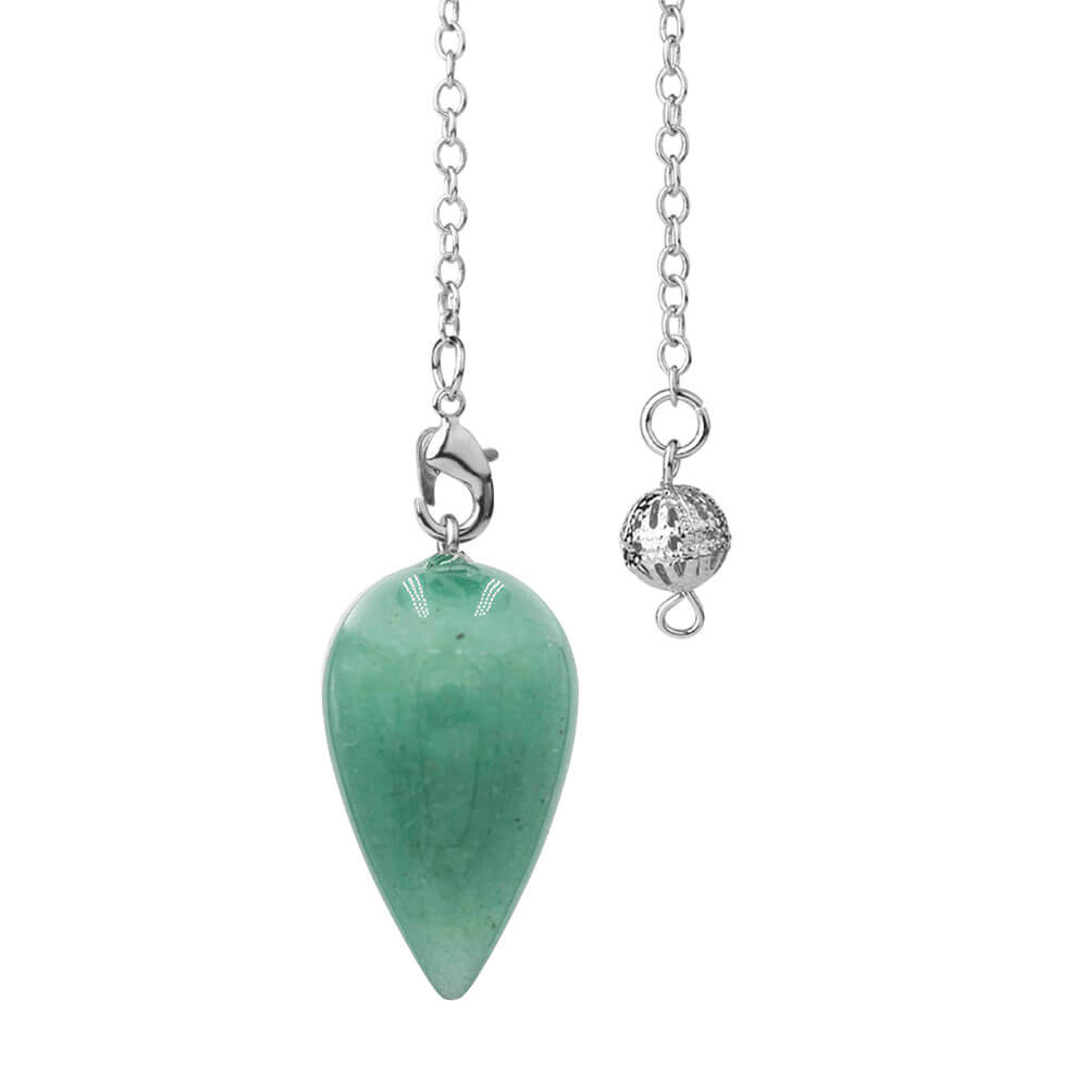 Green Aventurine Drop Divination Pendulum