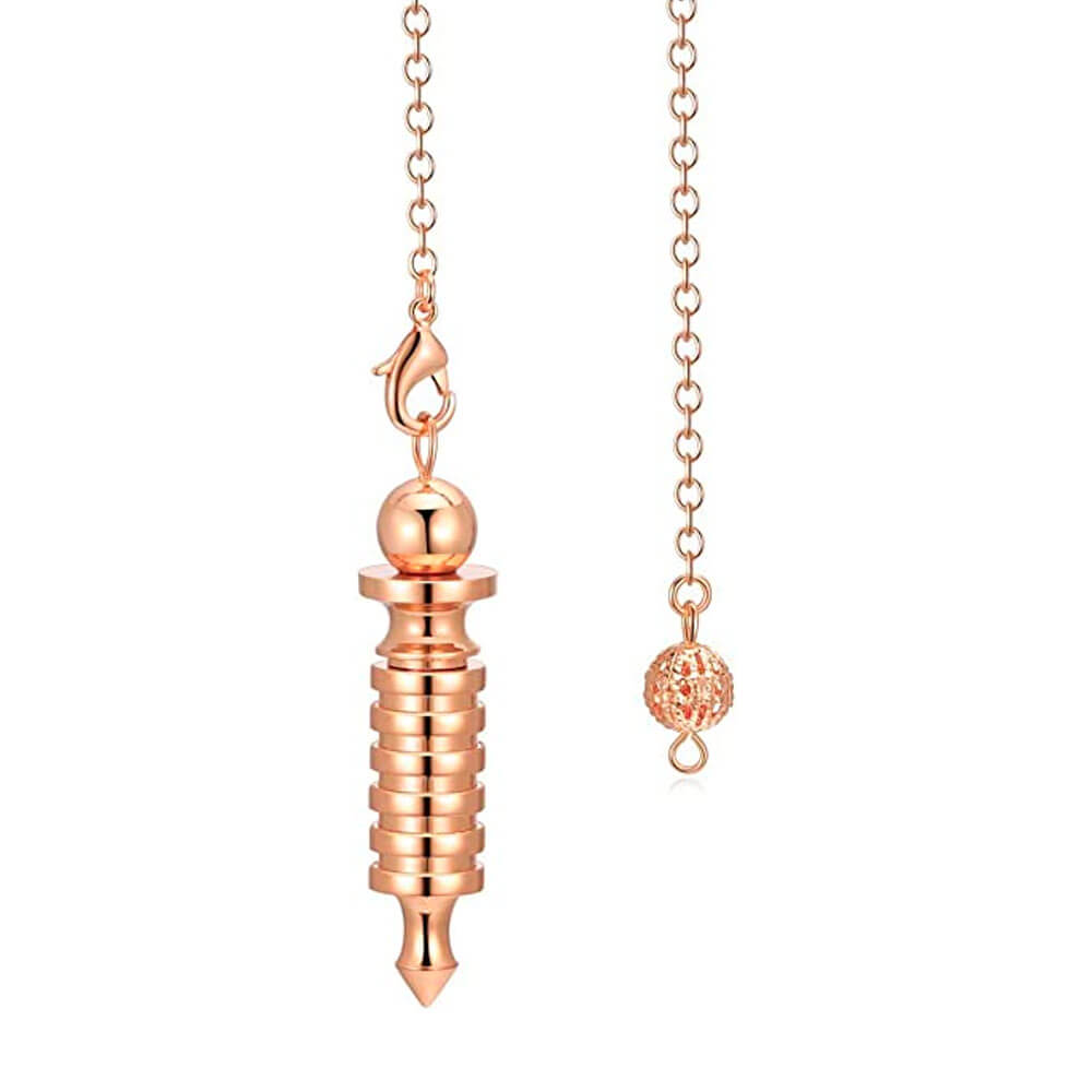Rose Gold Metal Isis Egyptian Divination Pendulum