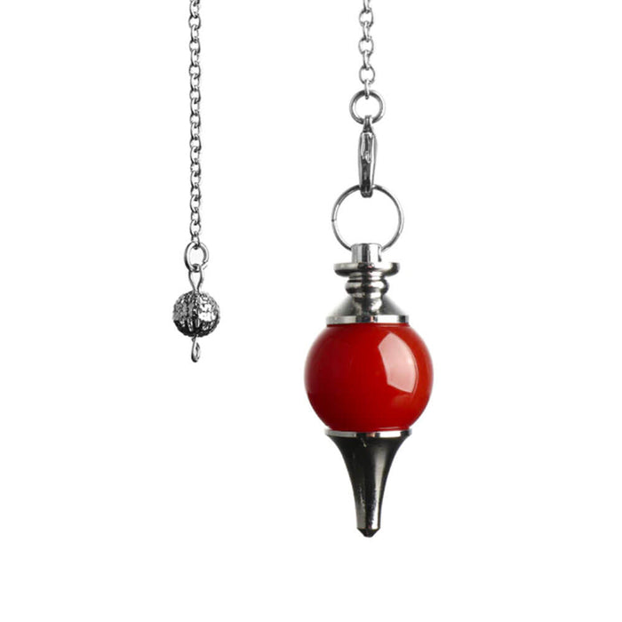 Red Jasper Bead Divination Pendulum
