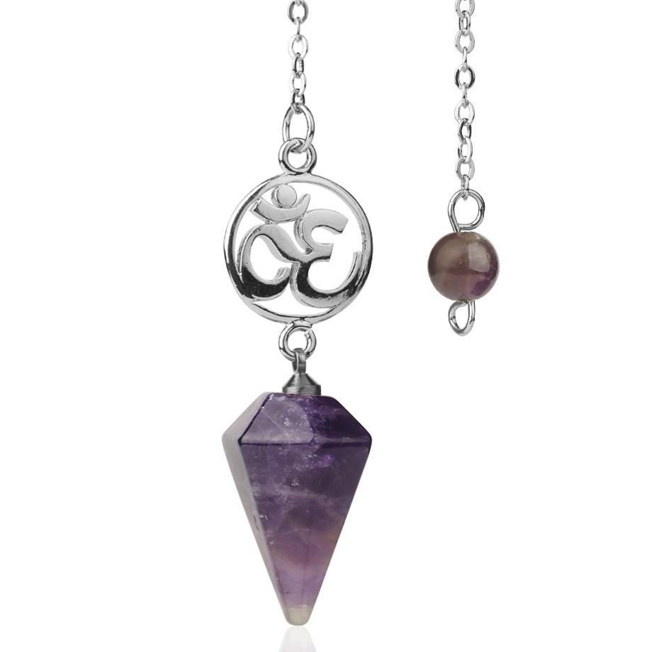 Amethyst Aum Divination Pendulum