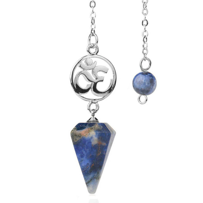 Sodalite Aum Divination Pendulum