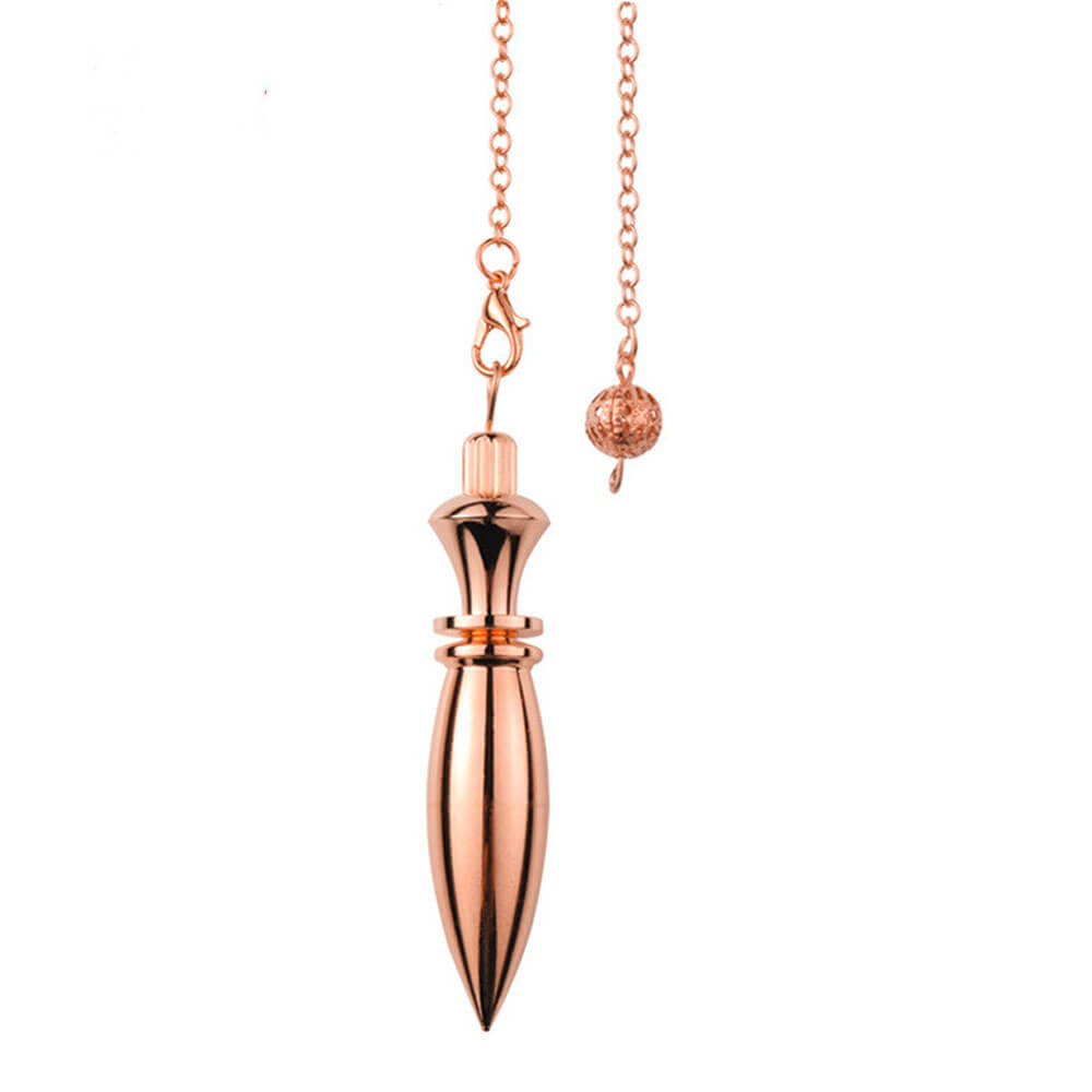 Rose Gold Metal Thoth Egyptian Divination Pendulum