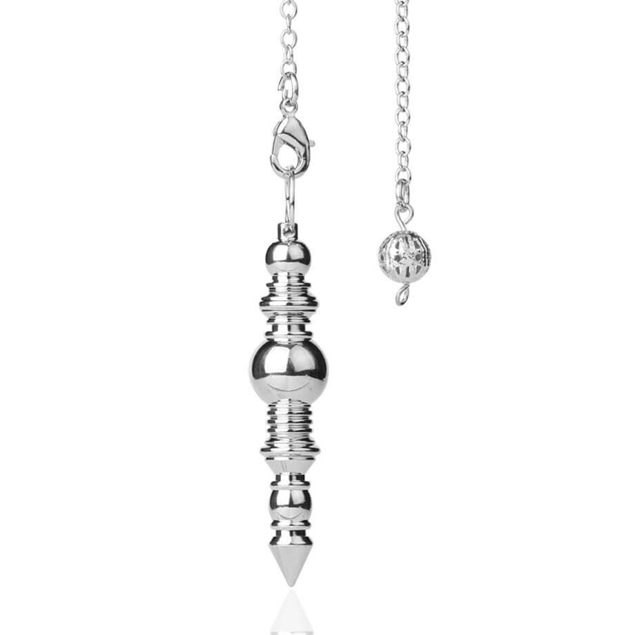 Silver Metal Egyptian Divination Pendulum
