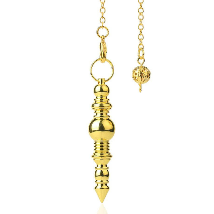 Gold Metal Egyptian Divination Pendulum