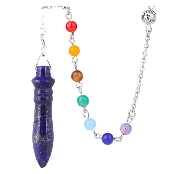 Lapis Lazuli Egyptian Chakra Divination Pendulum