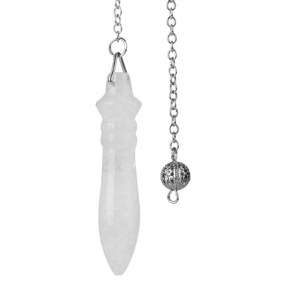 Rock Crystal Egyptian Thoth Divination Pendulum