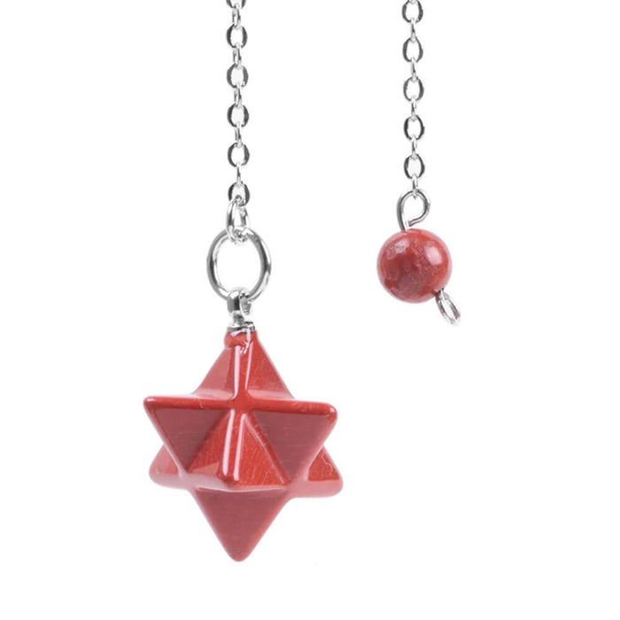 Red Jasper Merkaba Divination Pendulum