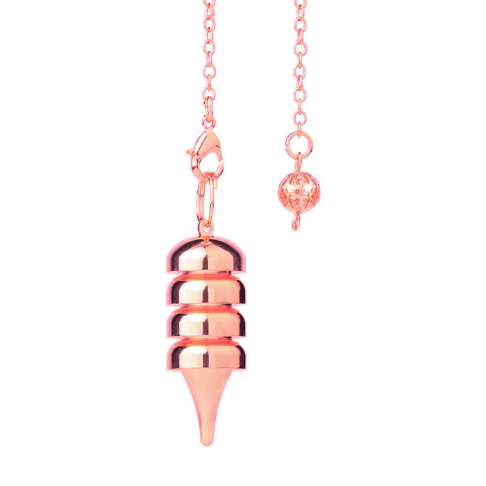 Rose Gold Metal Osiris Egyptian Divination Pendulum