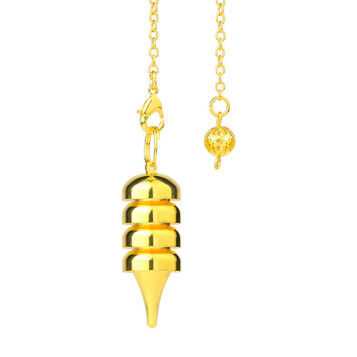 Gold Metal Osiris Egyptian Divination Pendulum