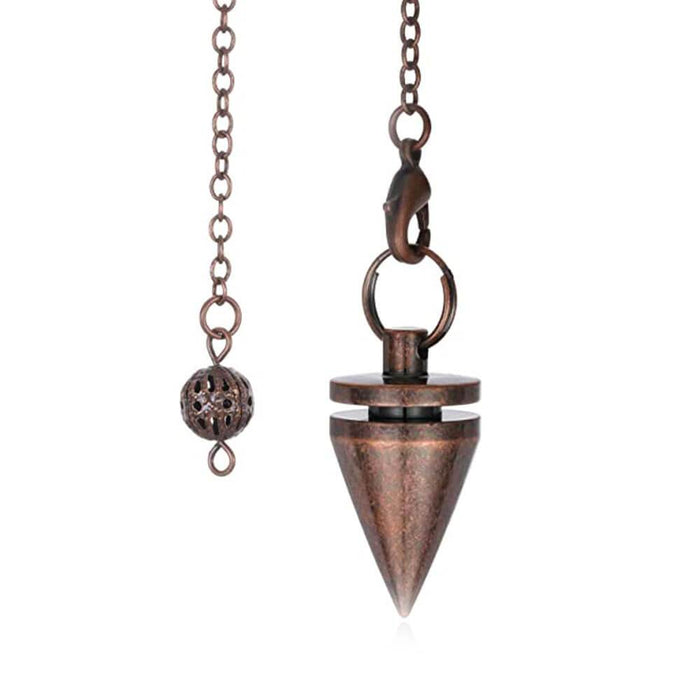 Bronze Metal Point Divination Pendulum