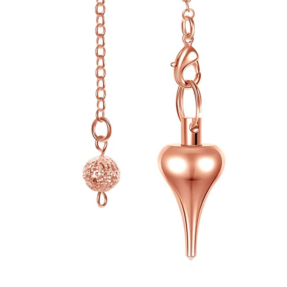 Rose Gold Metal Drop Divination Pendulum