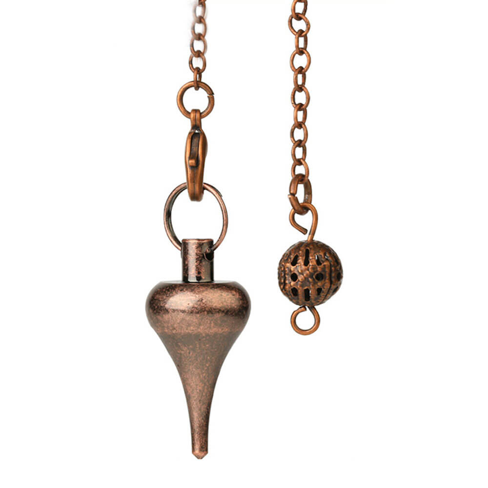 Bronze Metal Drop Divination Pendulum