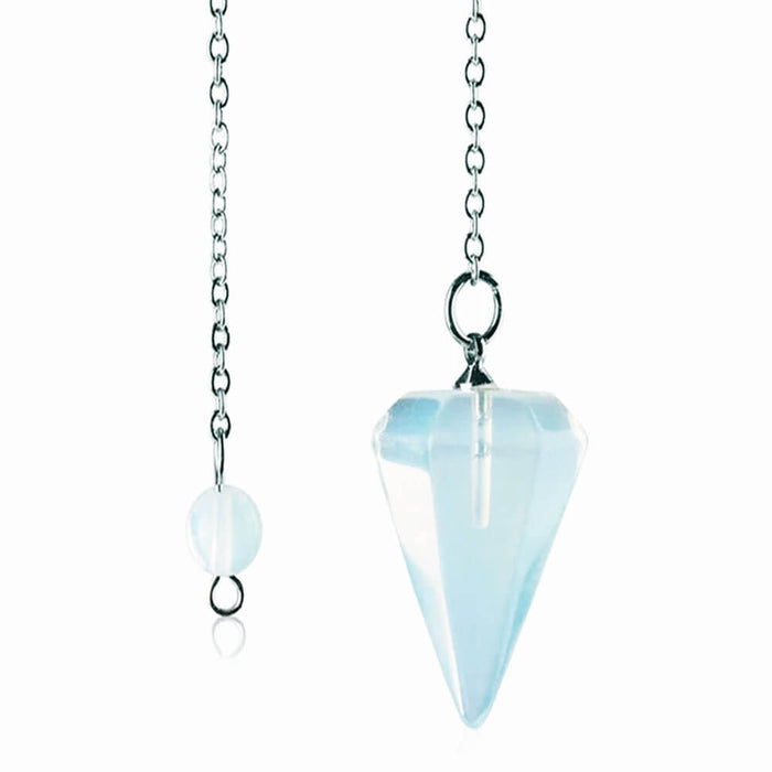 Hexagonal Opal Divination Pendulum