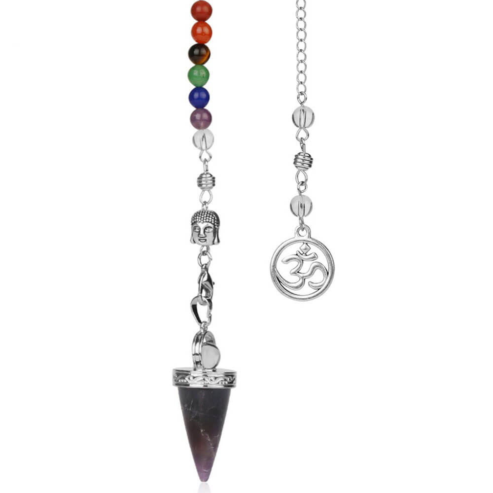 Amethyst Buddha Divination Pendulum