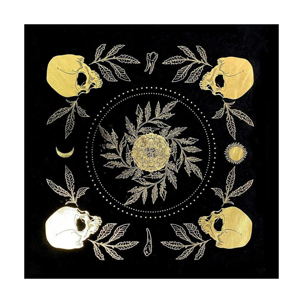 Skull Tarot and Divination Mat