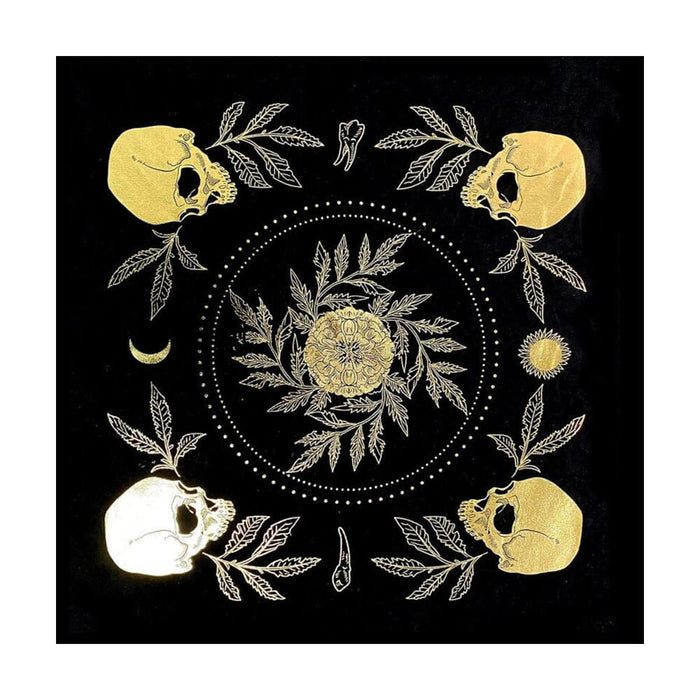 Skull Tarot and Divination Mat